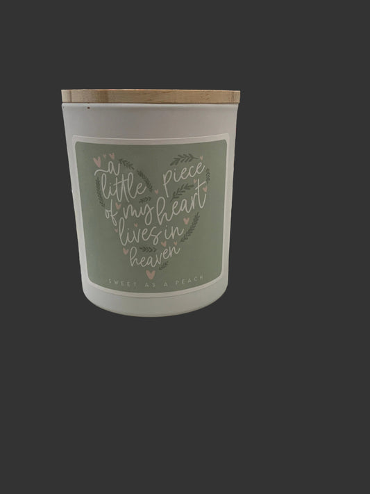 Little Piece Heart Candle