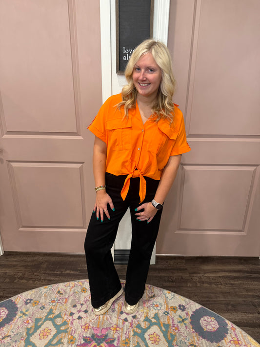The Orange Rush Blouse (117)