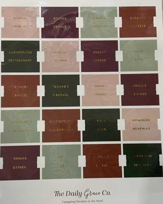 Jewel Tone Bible Tabs