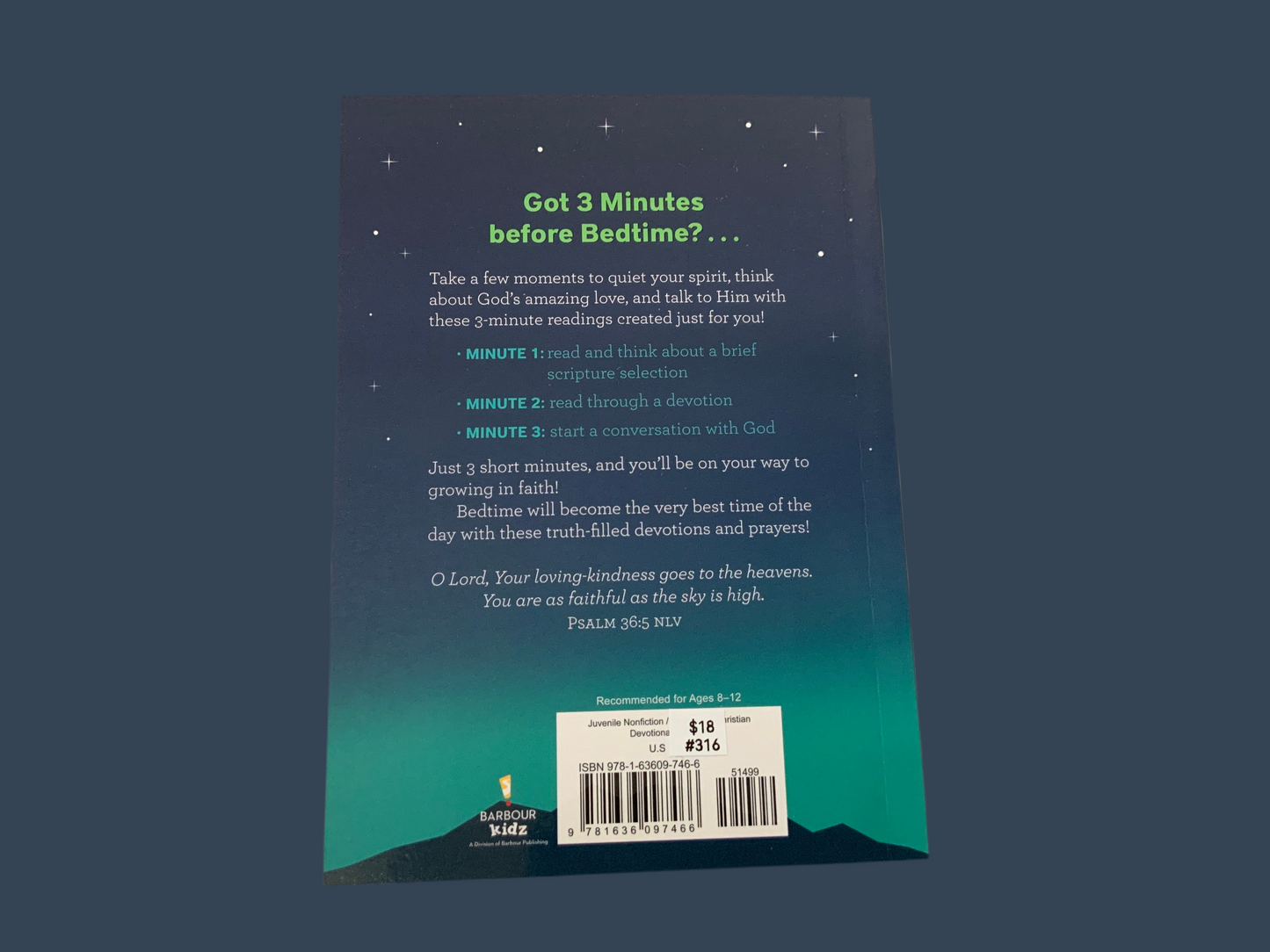 365 Bedtime Devotions for Preteen Boys