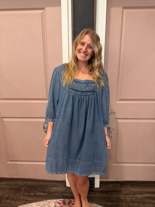 Sunday On Main Denim Dress