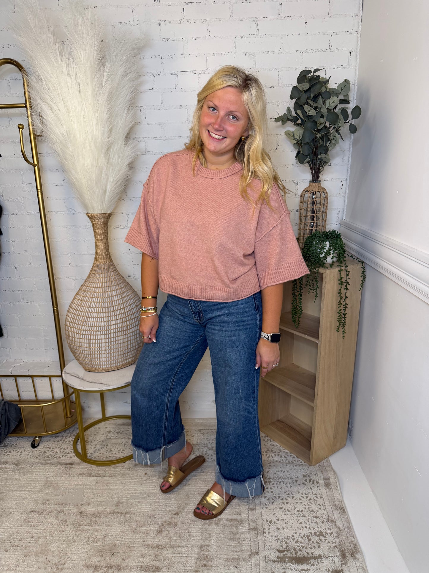 The Rosalie Knit Top (117)
