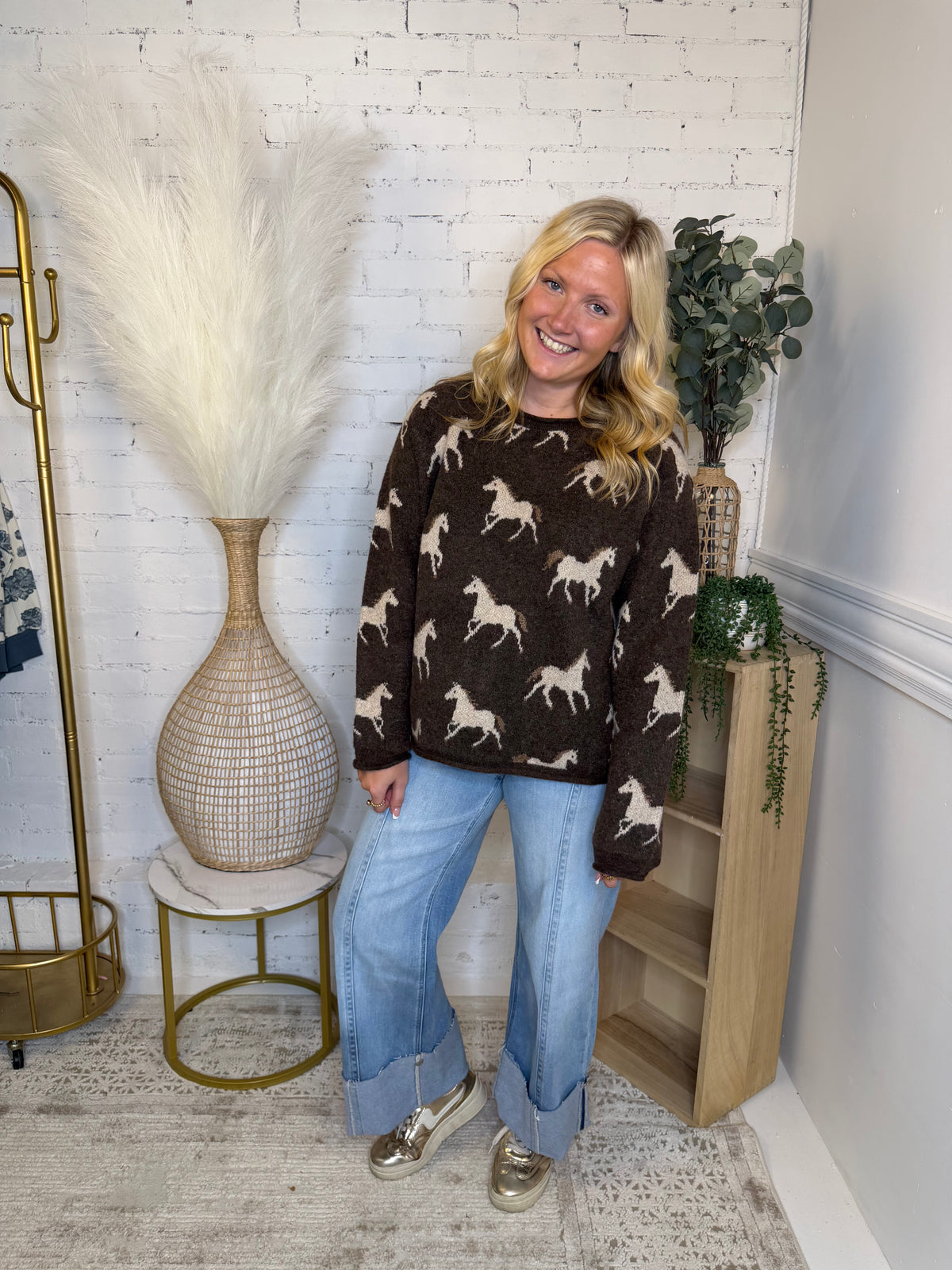 Western Wishes Sweater (117)