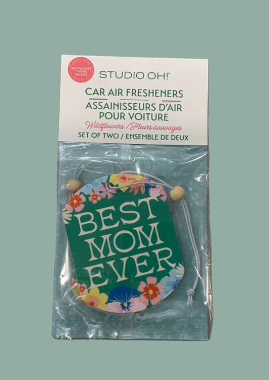 Best Mom Ever Car Air Freshener