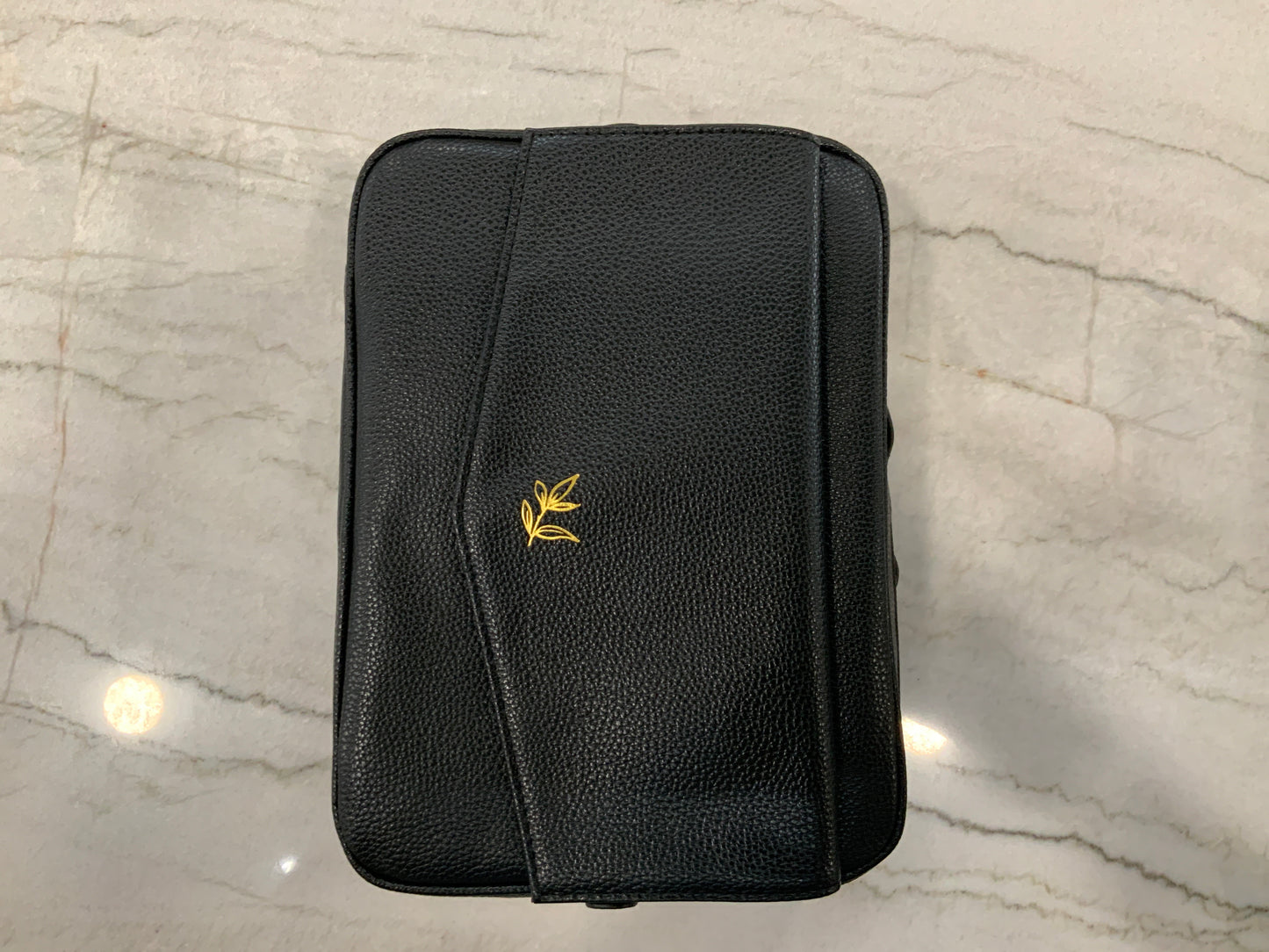 Black Crossbody Bible Bag