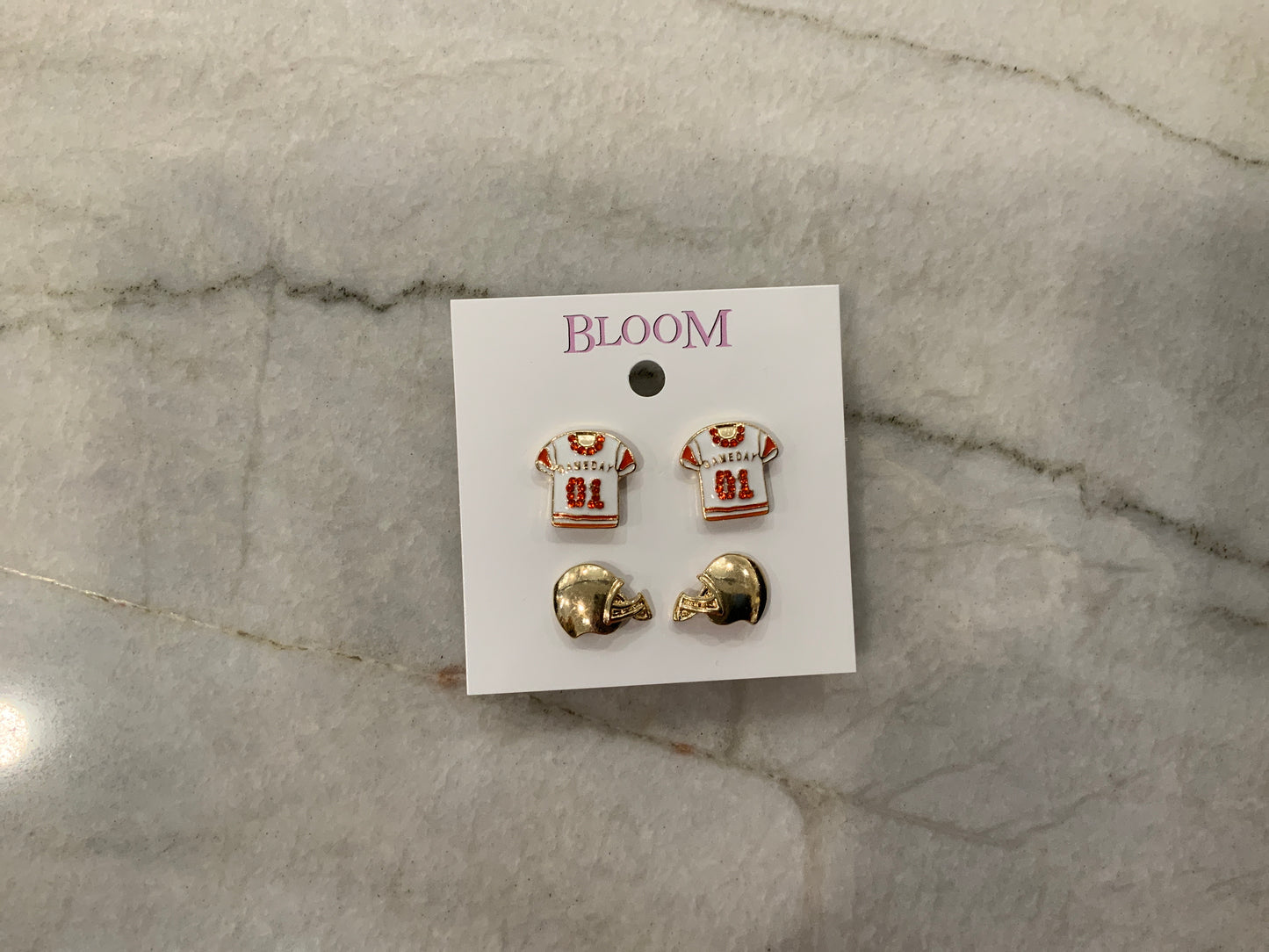 Game day multi-pair earrings