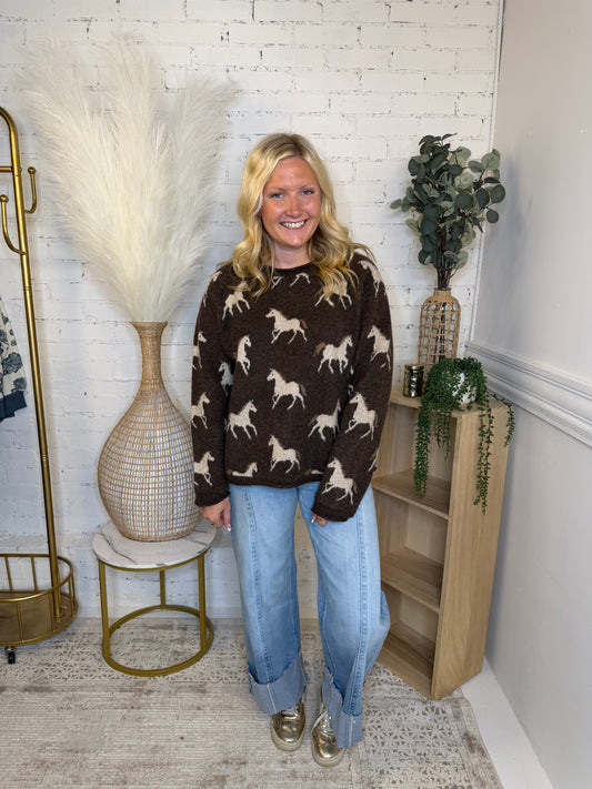 Western Wishes Sweater (117)