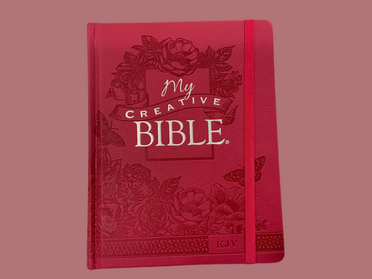 My Creative Bible KJV pink