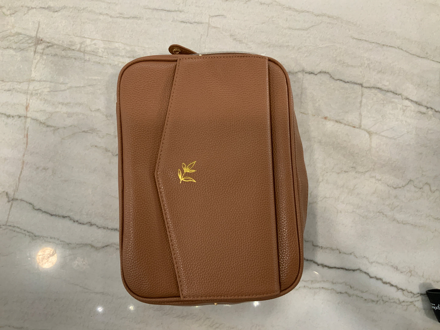 Mocha Crossbody Bible Bag