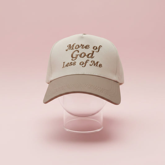 More Of God Tan Hat