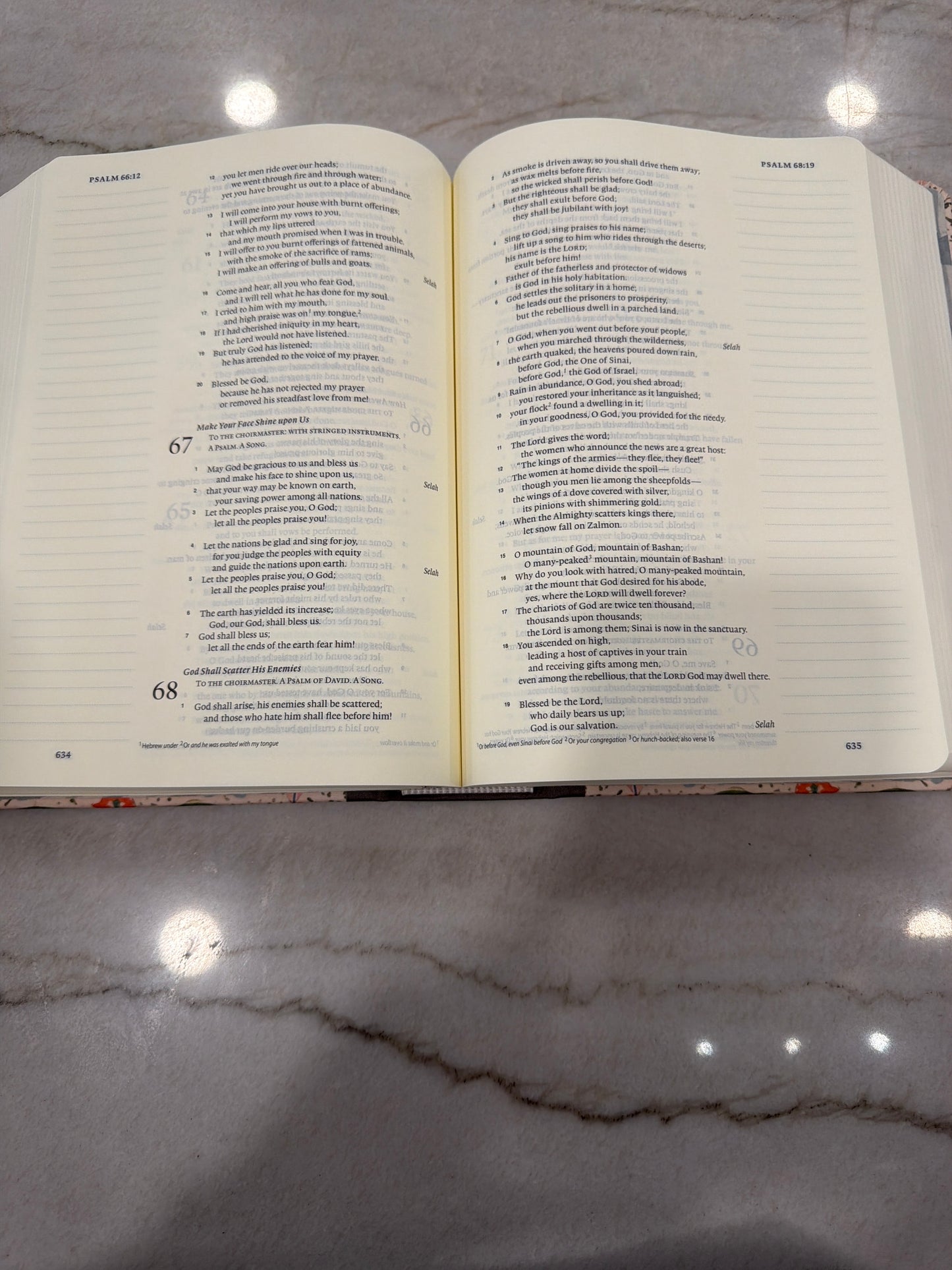 ESV Journaling Floral Bible