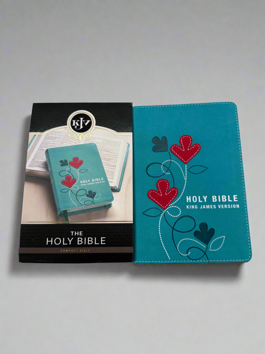 KJV Turquoise Compact Bible