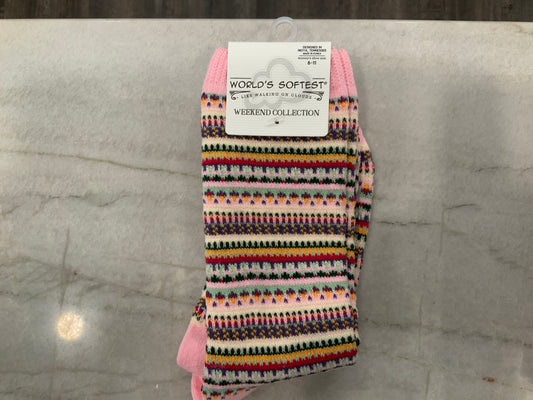 Pink Stripe socks