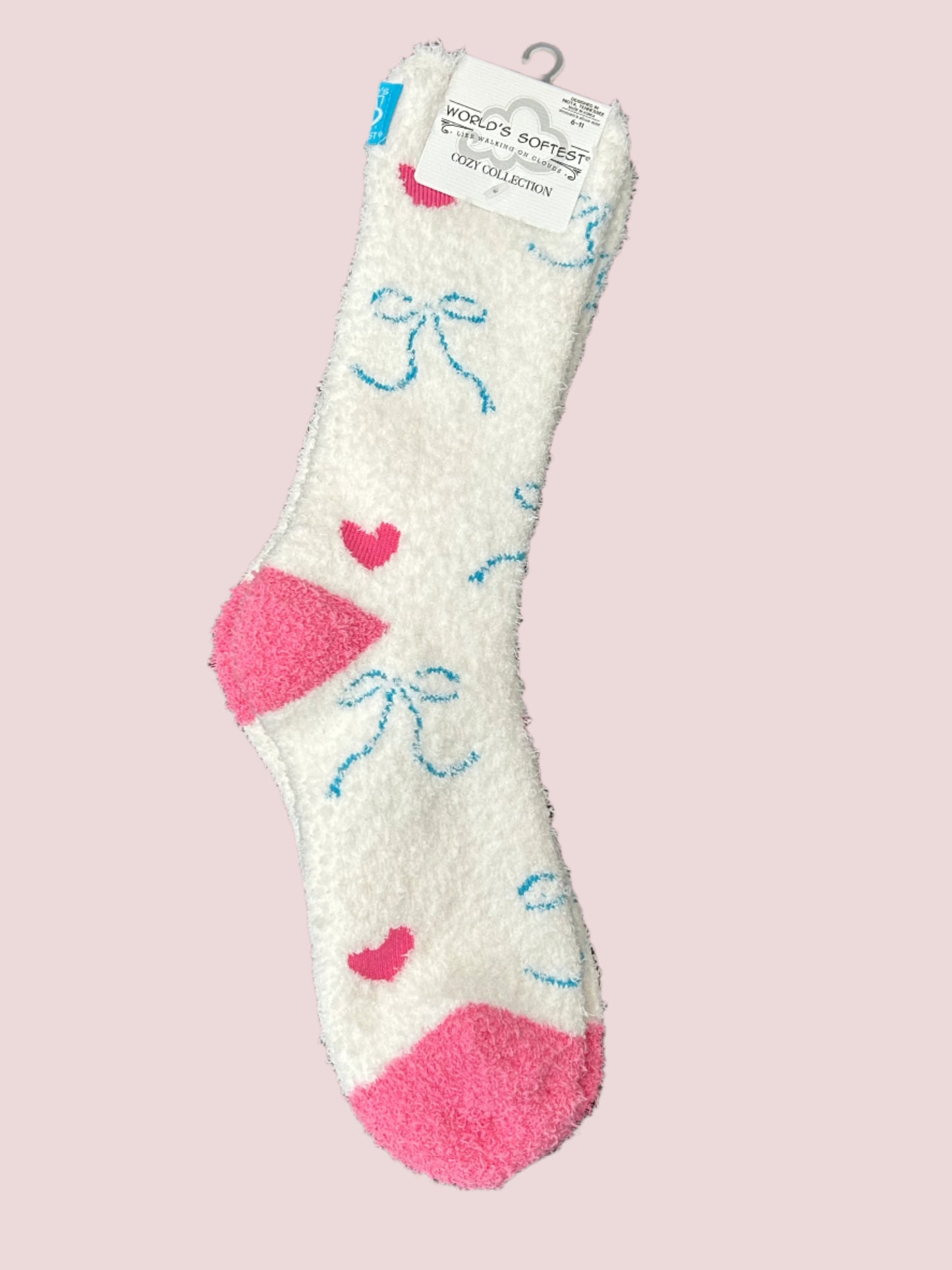 Ballerina Bow Crew Socks