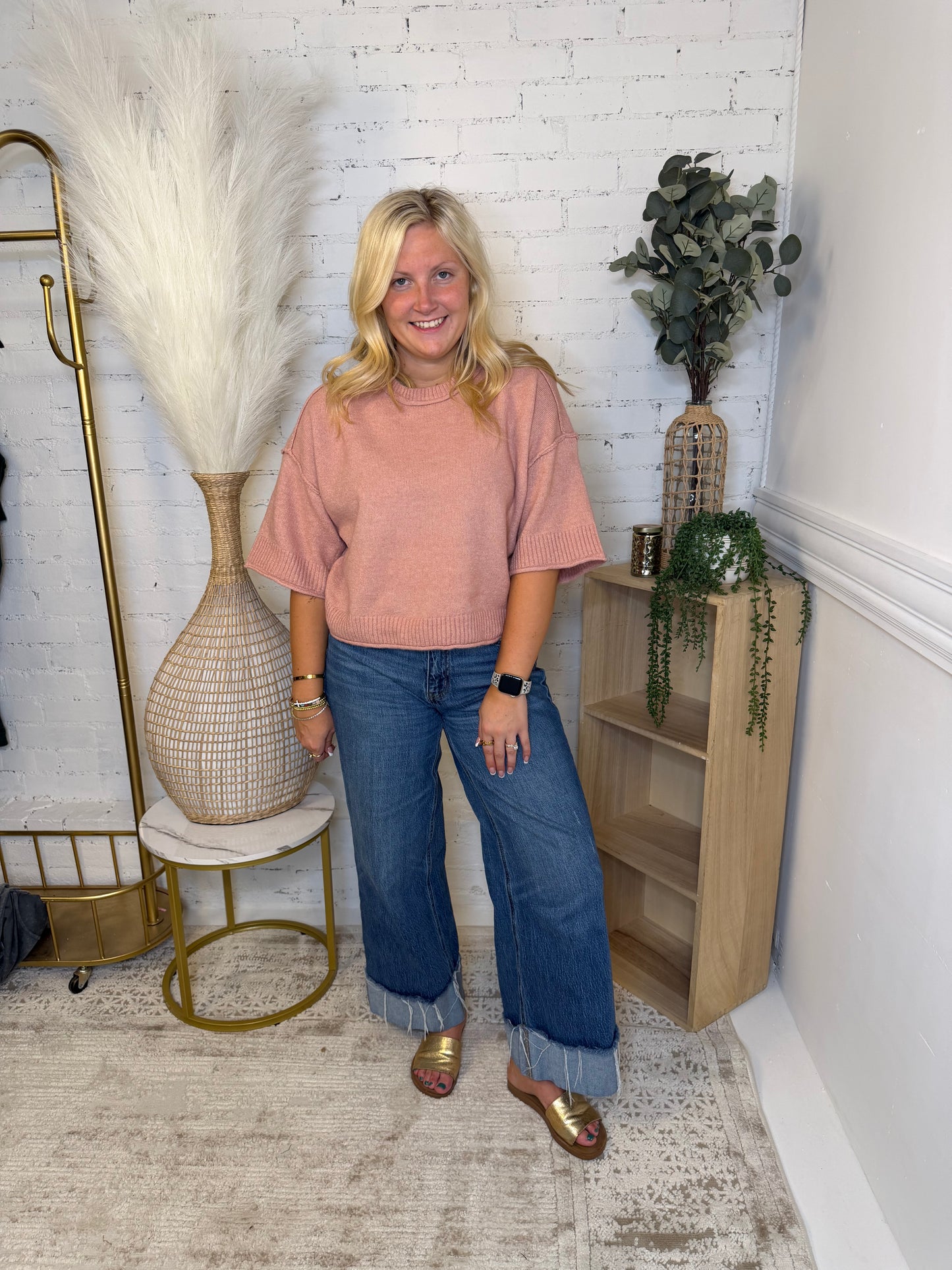 The Rosalie Knit Top (117)