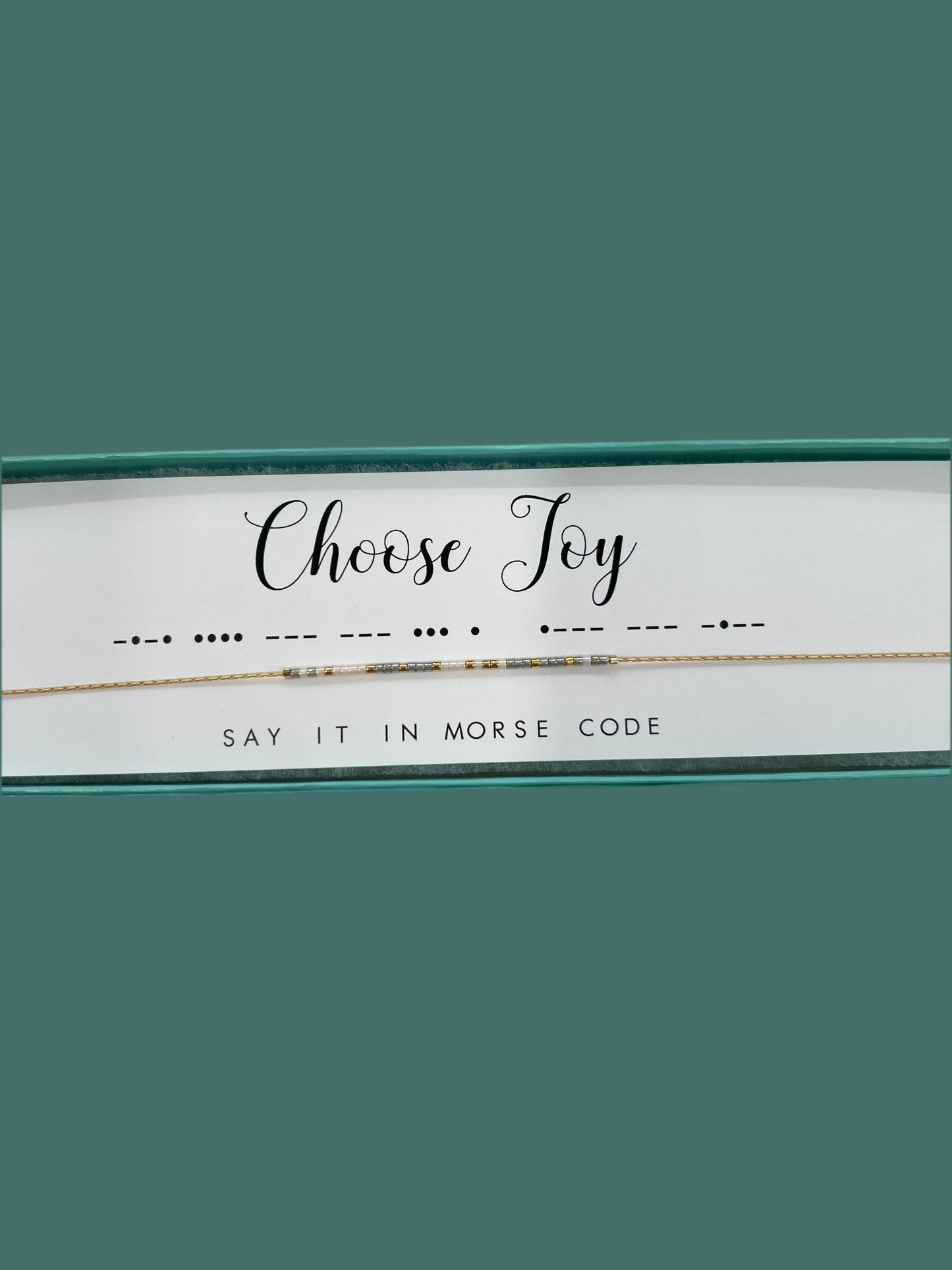 Choose Joy Necklace - Dot & Dash
