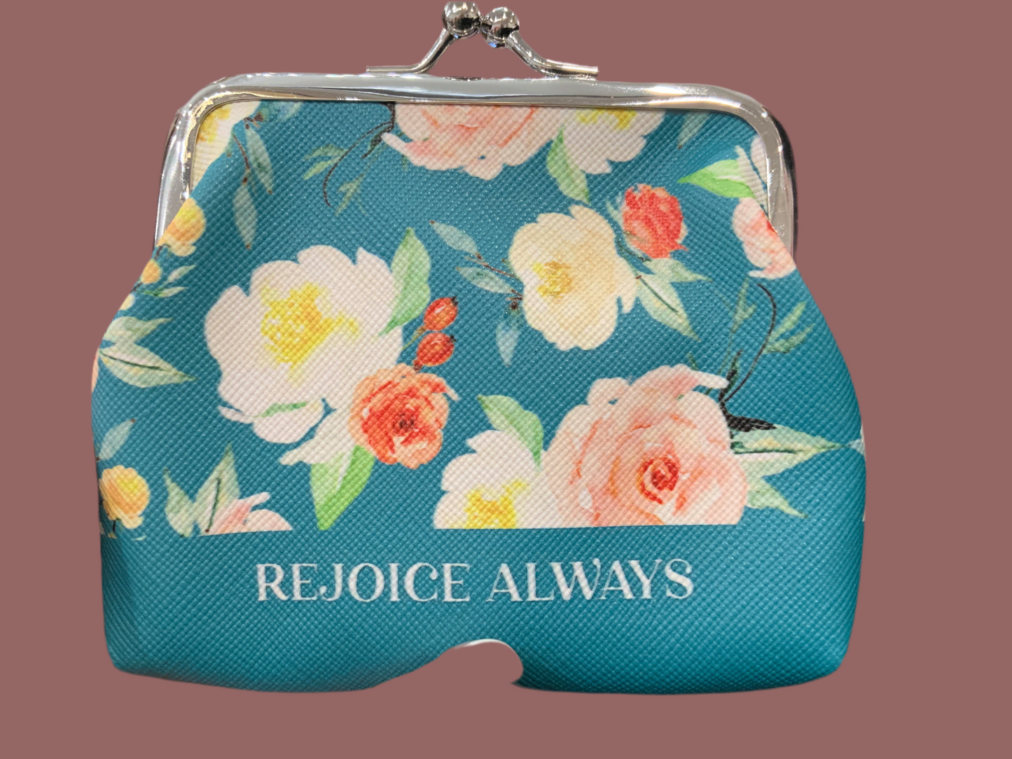 Coin Purse Rejoice Always