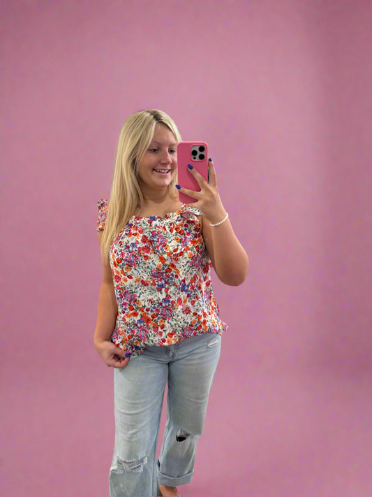 Bloom Boldly Blouse (117)