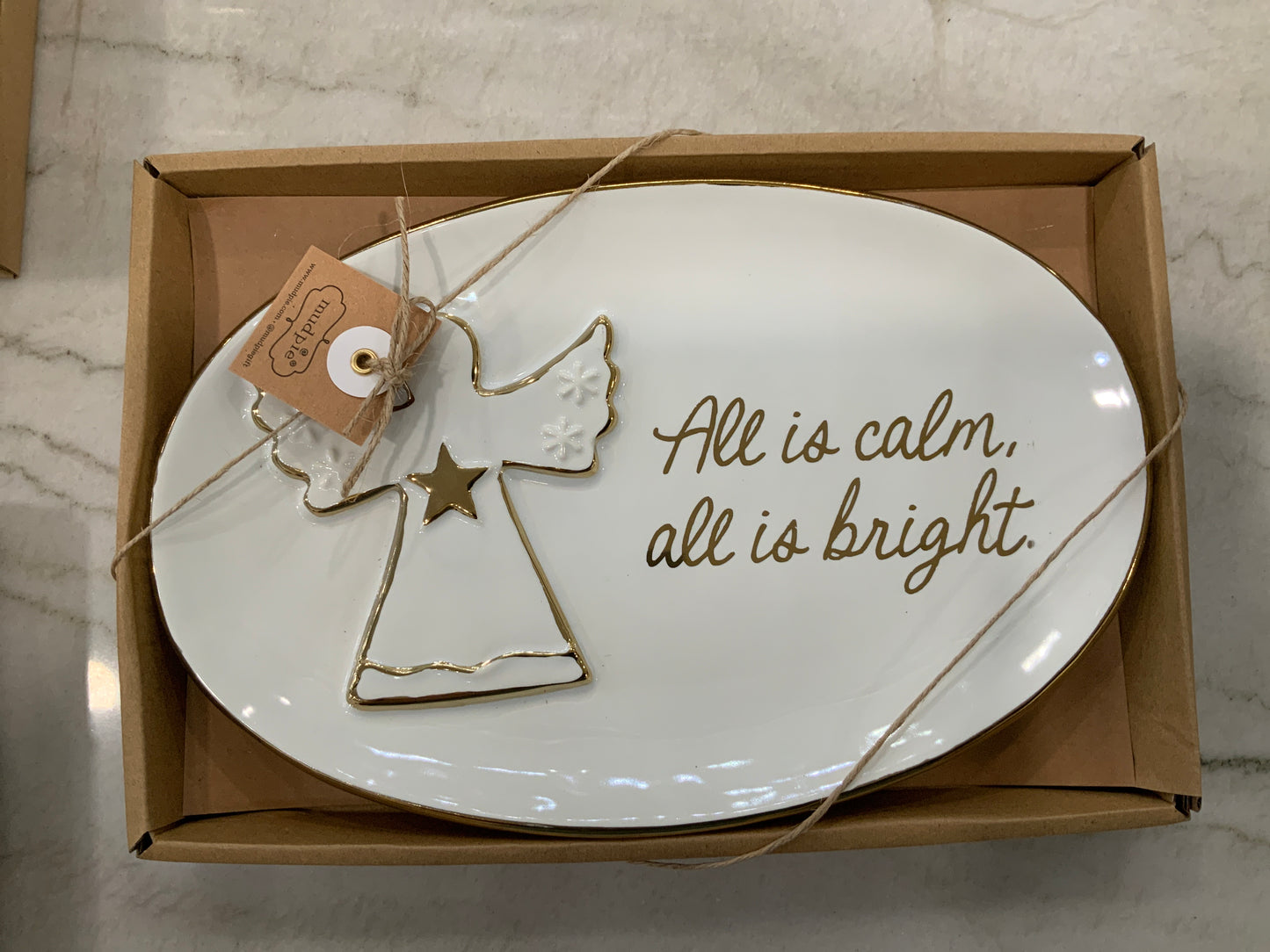 All is Calm Plate