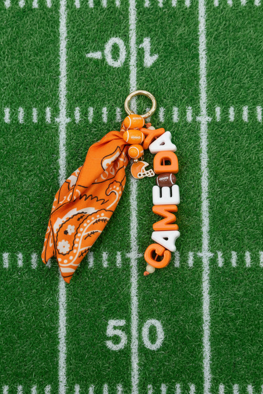 Gameday Bandana Bag Charm