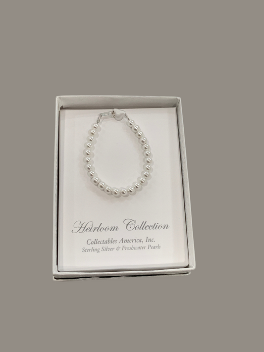 Freshwater Pearls Heirloom Bracelet 4”