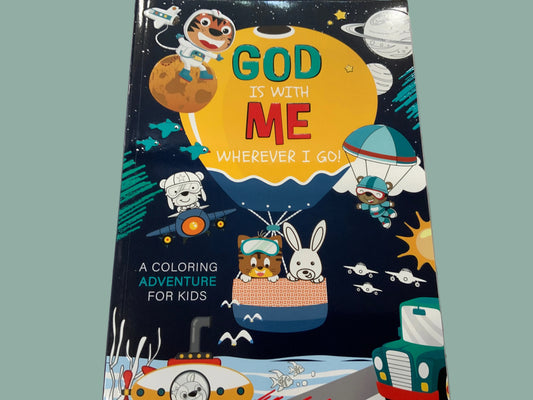 God Is With Me Coloring book