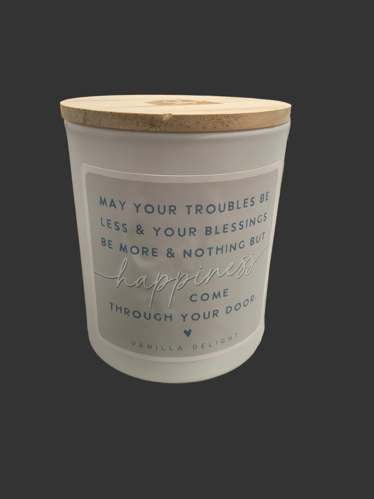 Troubles Be Less Candle