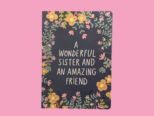 Sister and friend journal