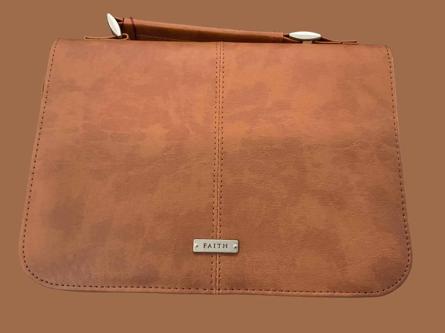 Bible Cover Classic Brown Faith