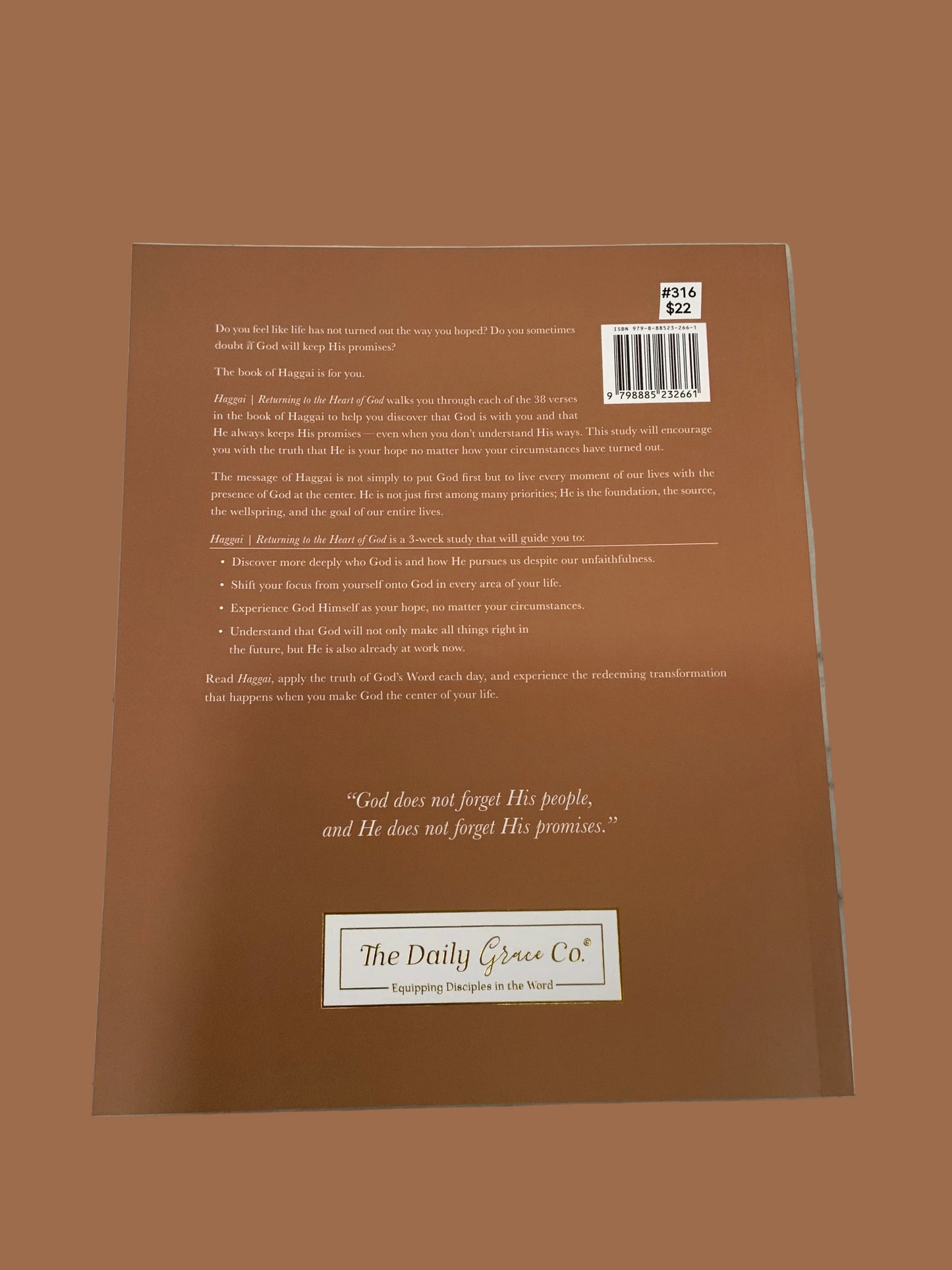 Haggai Returning to the Heart of God Devotional