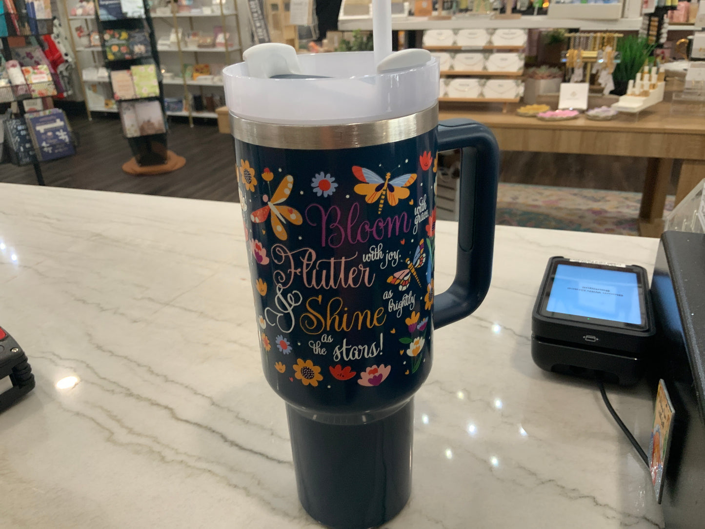 Bloom Flutter Shine Tumbler