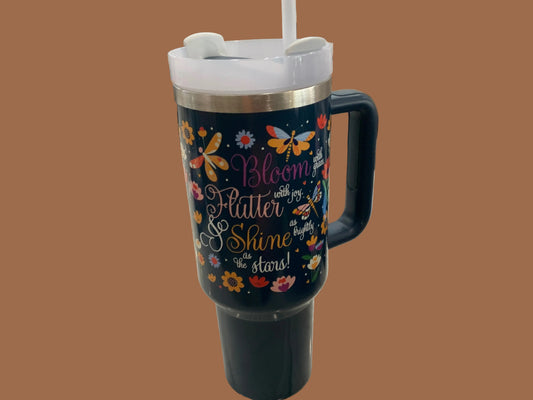 Bloom Flutter Shine Tumbler