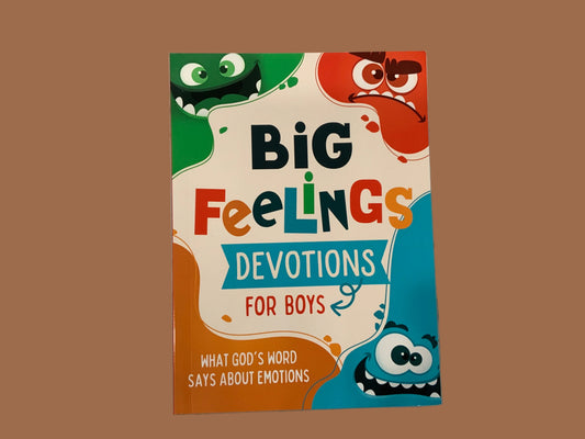 Big Feelings devotions for Boys