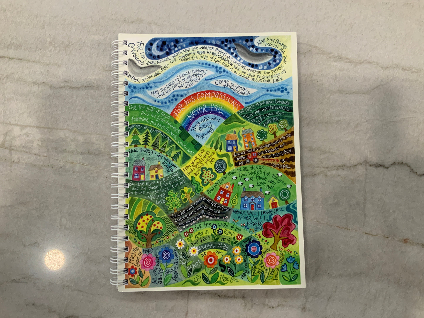 His Compassions Never Fail Notebook