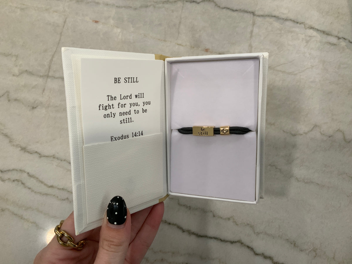 Cord Be Still Bracelet