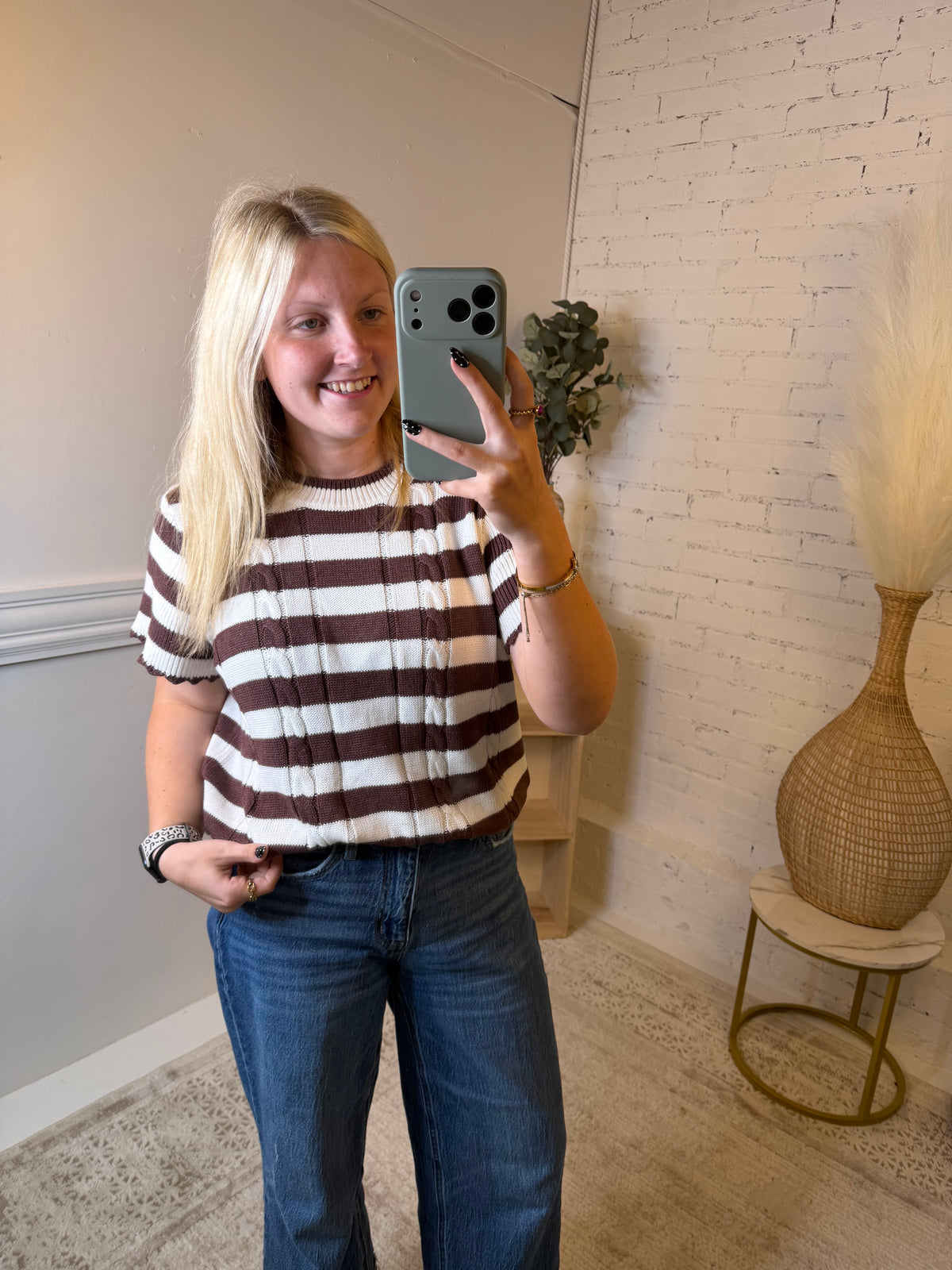 Changing Seasons Cream Sweater (117)