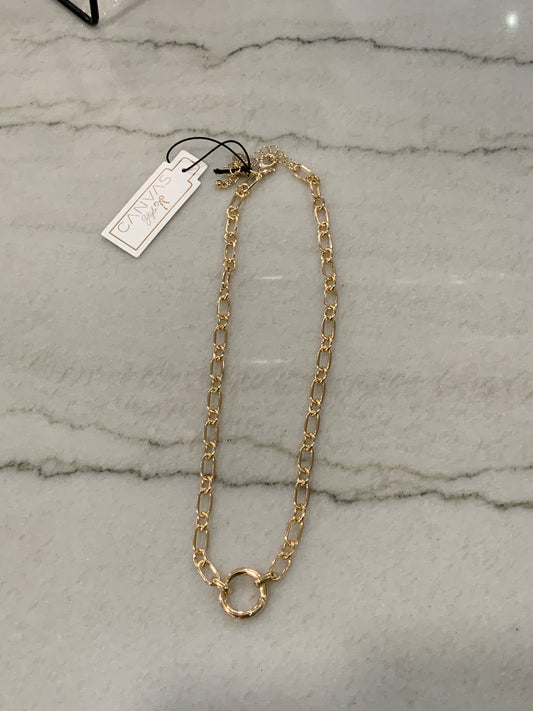 Sasha Gold Charm Necklace