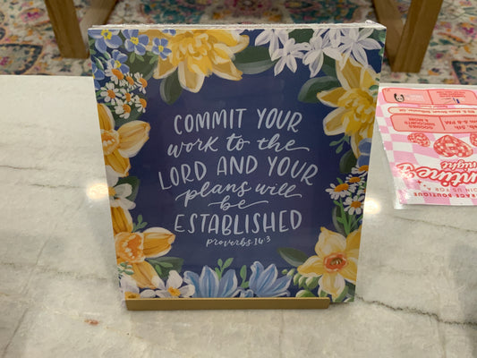 Scripture Cards with Stand