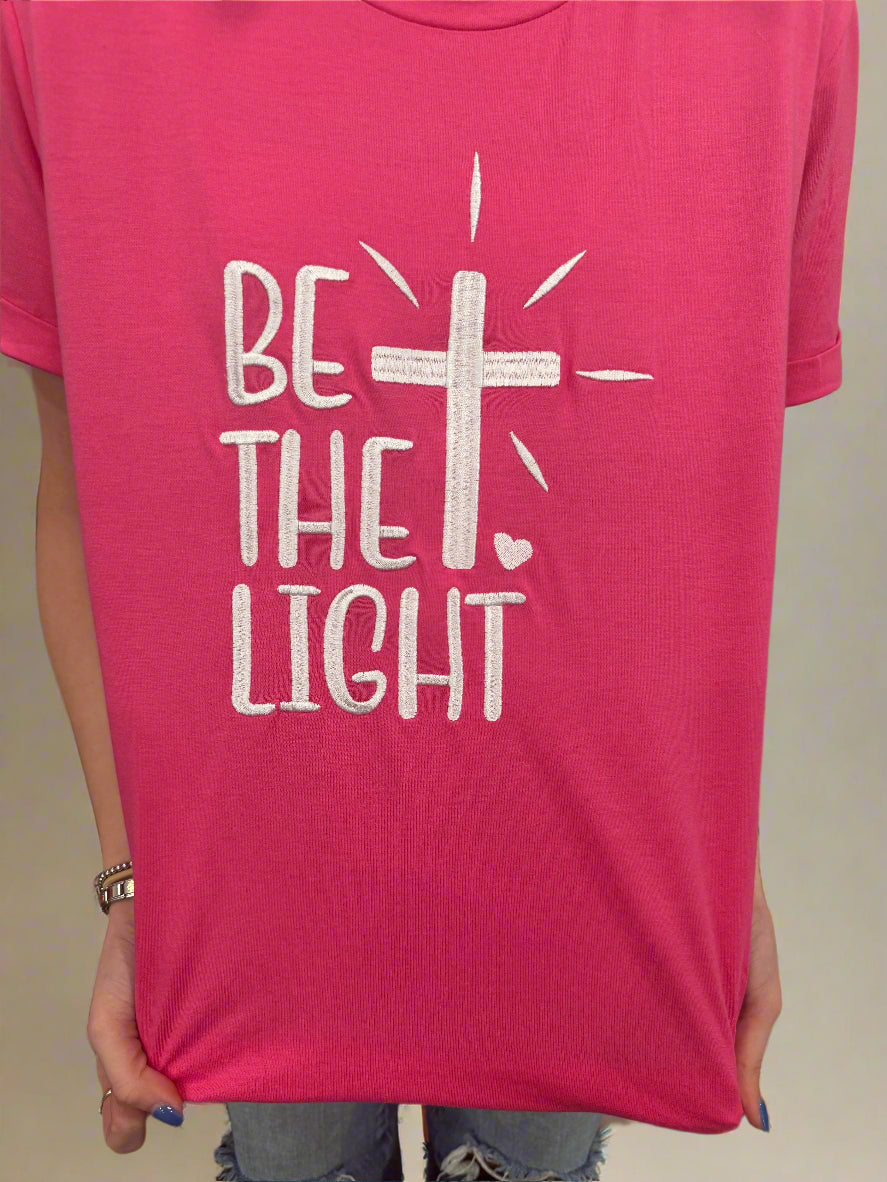 Pink Be the Light T-Shirt