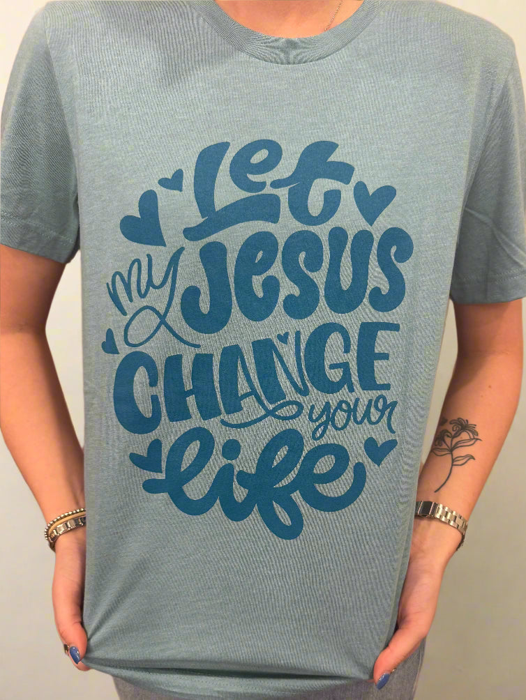 My Jesus Blue Tee