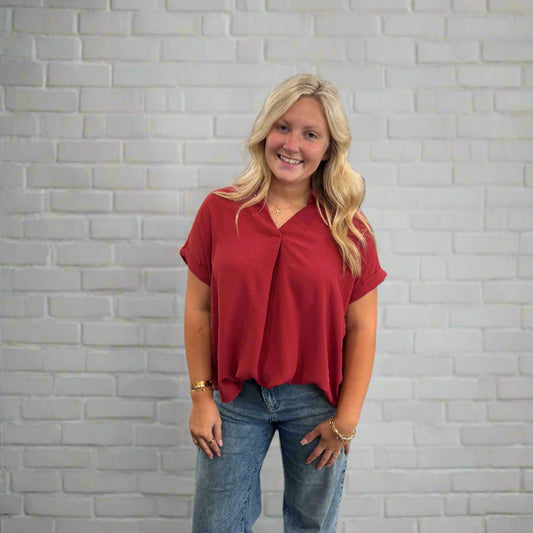 Red Brick Blouse