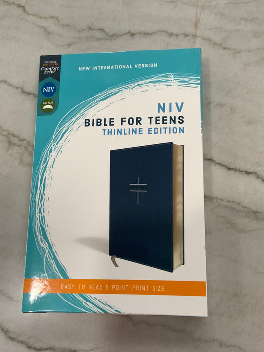 Bible for Teens NIV Thinline Edition Navy