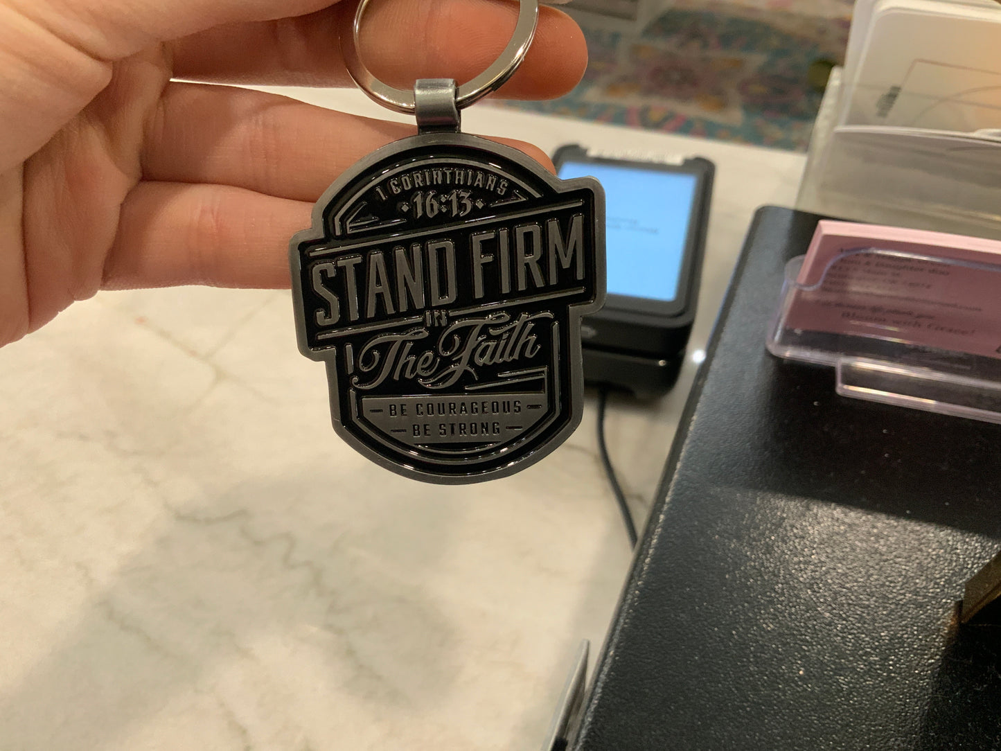 Stand Firm Keychain