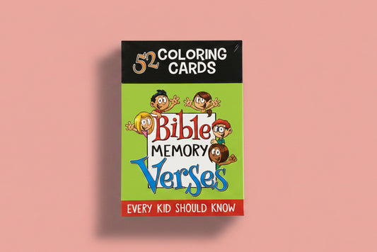 52 Coloring Cards Bible Verse