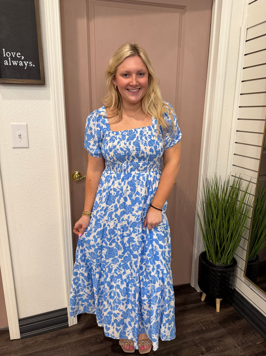 grace kelly light blue dress Dreaming of Finland, T-shirt dress – Feels like Finland main image 0