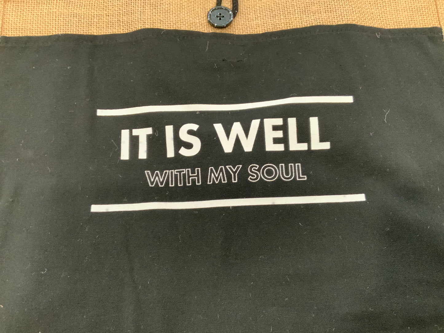 It is Well Jute Bag
