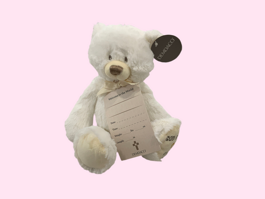 Baby White Teddy Bear