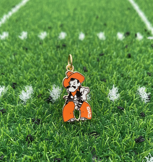 Pistol Pete Mascot Charm
