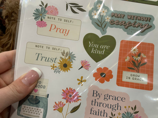 Grow in Grace Stickers
