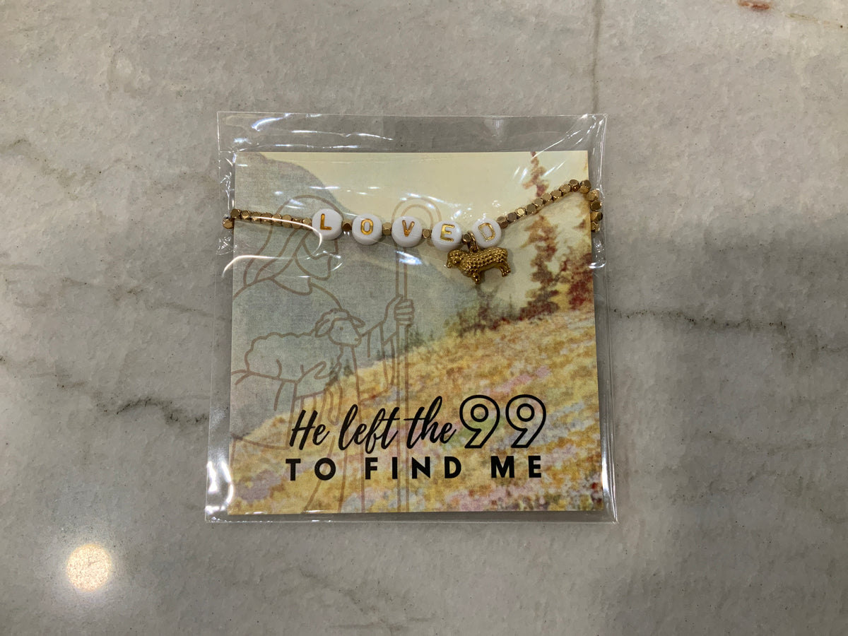 He Left the 99 Bracelet